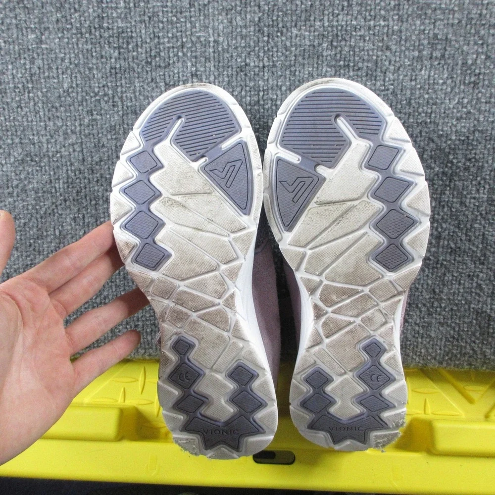 Vionic EMA Walking Shoes Womens Size 8.5 Purple Mesh Strap Comfort EMA/ASR1840